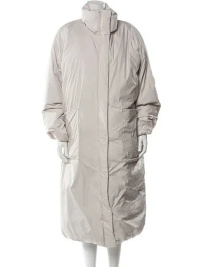 Pre-owned Frame Trench Coat In Neutral