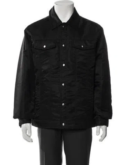Pre-owned Frame Trucker Jacket In Black