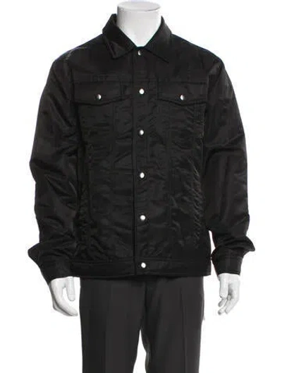 Pre-owned Frame Trucker Jacket In Black