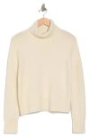 Frame Turtleneck Cashmere Sweater In Oatmeal Heather