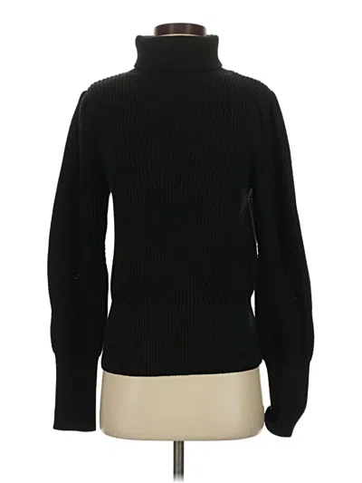 Pre-owned Frame Turtleneck Sweater In Black