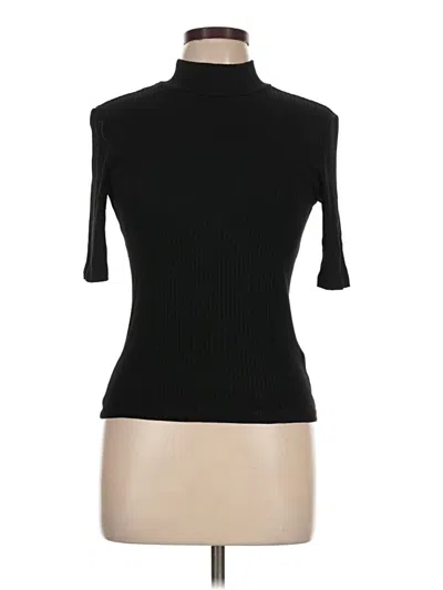 Pre-owned Frame Turtleneck Sweater In Black