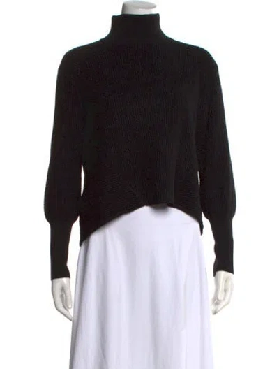 Pre-owned Frame Turtleneck Sweater In Black