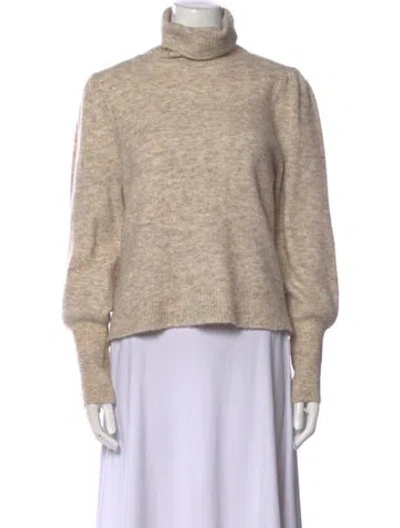 Pre-owned Frame Turtleneck Sweater In Brown