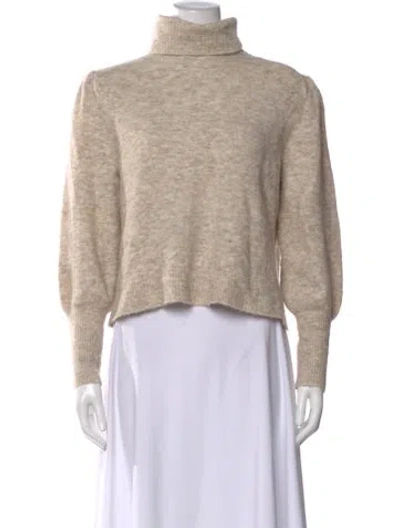 Pre-owned Frame Turtleneck Sweater In Brown
