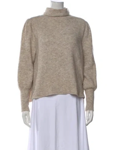 Pre-owned Frame Turtleneck Sweater In Brown