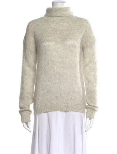 Pre-owned Frame Turtleneck Sweater In Neutral