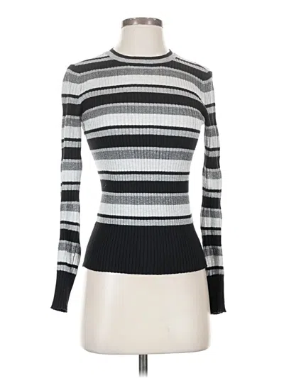 Pre-owned Frame Turtleneck Sweater In Silver