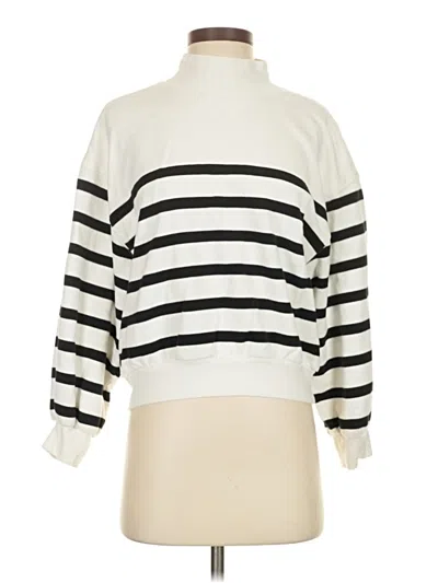 Pre-owned Frame Turtleneck Sweater In White