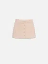 Frame Womens Tweed Two-slip-pockets Cotton-blend Mini Skirt Azalea Multi In Multi