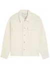 Frame Tweed Casual Jacket In Neutral