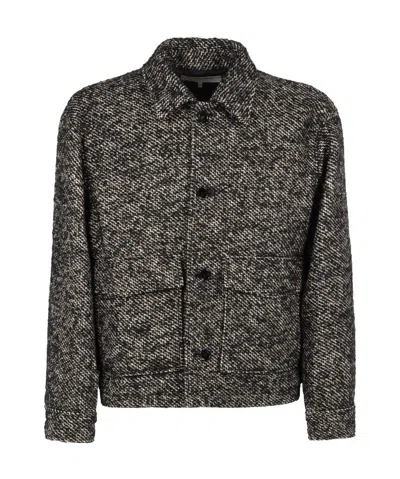 FRAME FRAME TWEED TRUCKER JACKET
