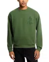 Frame Unisex Ritz Graphic Sweatshirt In Green