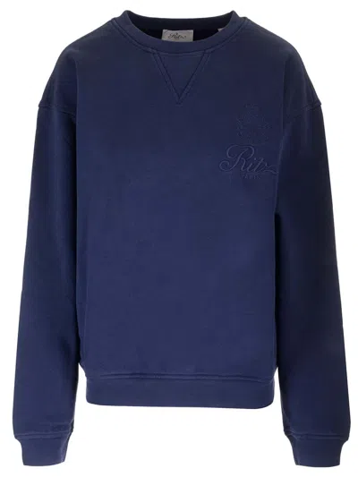 Frame Unisex Sweatshirt In Blue