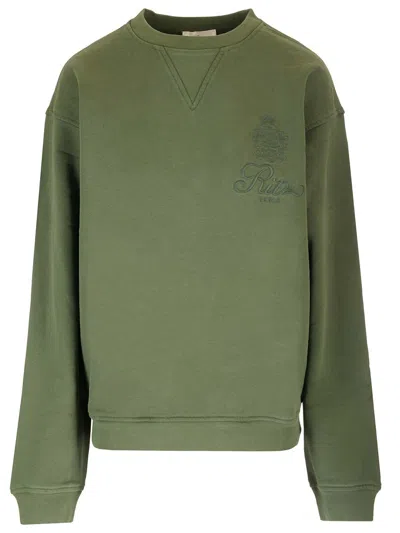 Frame Unisex Sweatshirt In Green