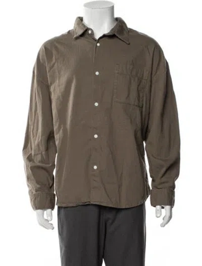 Pre-owned Frame Utility Jacket In Green