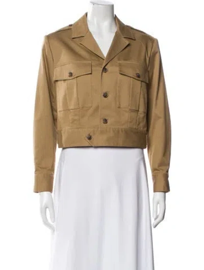 Pre-owned Frame Utility Jacket In Neutral