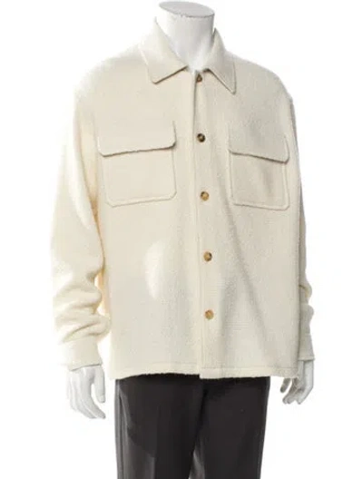Pre-owned Frame Utility Jacket In Neutral