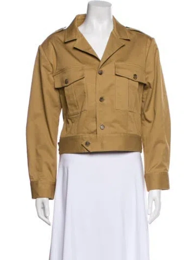 Pre-owned Frame Utility Jacket In Neutral