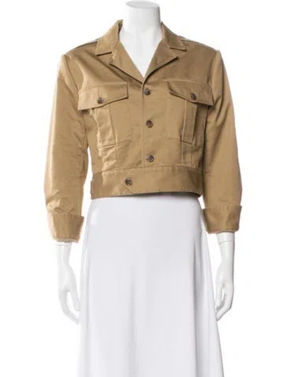 Pre-owned Frame Utility Jacket In Neutral