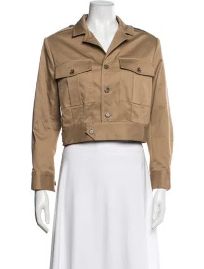 Pre-owned Frame Utility Jacket In Neutrals
