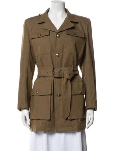 Pre-owned Frame Utility Jacket In Neutrals