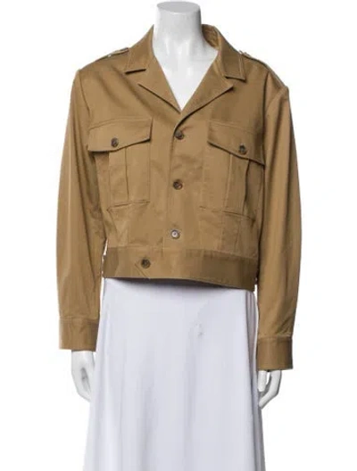 Pre-owned Frame Utility Jacket W/ Tags In Neutral