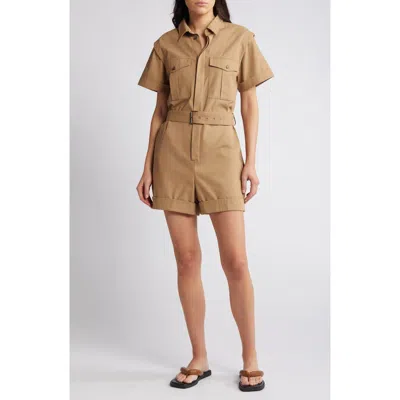 FRAME FRAME UTILITY SHORT SLEEVE ROMPER