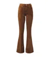 FRAME VELVET LE HIGH FLARE JEANS