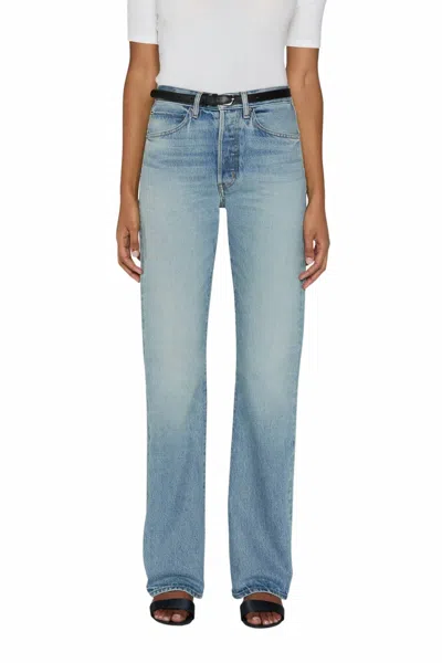 Frame Vertical Straight Leg Jeans In Laurence In Multi
