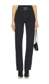 Frame High-rise Wide-leg Jeans In Death Valley