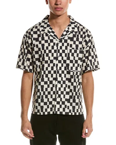 Frame Denim Vintage Shirt In Black