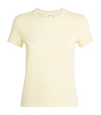Frame Vintage The Baby Tee In Neutral