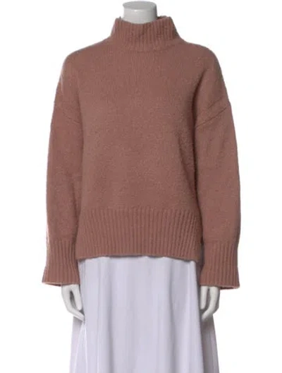 Pre-owned Frame Virgin Wool Turtleneck Sweater In Neutral