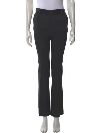 Pre-owned Frame Virgin Wool Wide Leg Pants In Gray