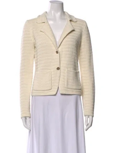 Pre-owned Frame V-neck Sweater In Neutral