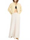Frame Wave Pant In Cream In Neutral