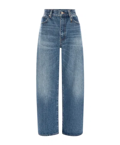 Frame Whiskered Faded-effect Jeans In Animal Print