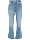 Frame Womens Mid-rise Light Was Bootcut Jeans In Blue