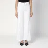Frame Le Slim Palazzo Jeans In White
