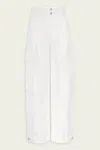 Frame Wide Leg Cargo Denim Pants