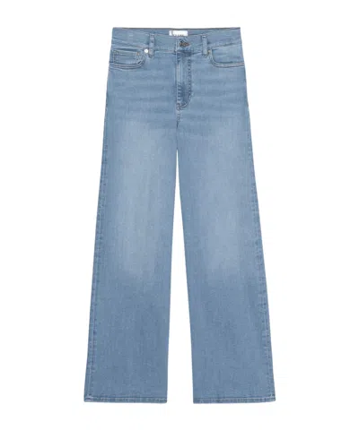 FRAME WIDE-LEG DENIM JEANS