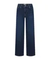 Frame Wide-leg Jeans In Blue