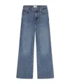 Frame Wide-leg Jeans In Blue