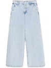 Frame Baggy Wide-leg Jeans In Blue