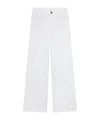 Frame Wide-leg Jeans In White