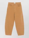 Frame Wide Leg Jeans With Belt Loops