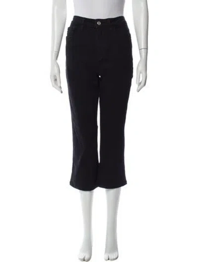 Pre-owned Frame Wide Leg Pants In Black