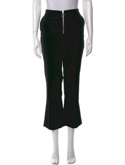 Pre-owned Frame Wide Leg Pants In Black