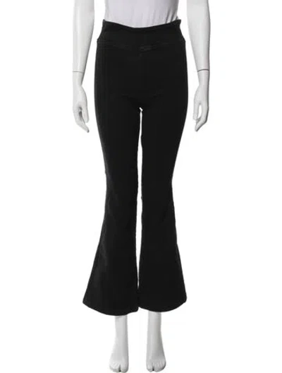 Pre-owned Frame Wide Leg Pants In Black